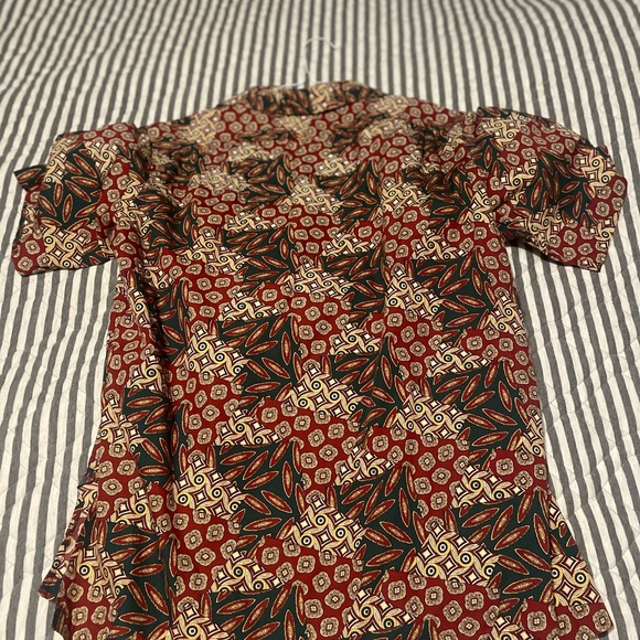 Vintage Polo By Ralph Lauren Button Down Hawaiian Shirt Large - Picture 6 of 6